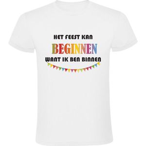Het feest kan beginnen Dames T-shirt - carnaval - feestje - party - bier - zuipen