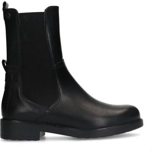 No Stress - Dames - Zwarte leren chelsea boots - Maat 38