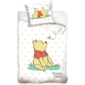 Kuboś Puchatek Kinderbeddengo Set 160x200 Katoen