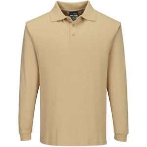 Portwest - Modaflame FR10 - Vlamvertragende Polo Shirt - Bruin - Lange Mouw
