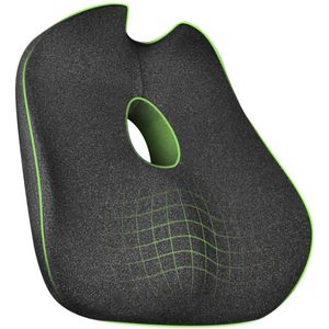 Unyqoos® Ergonomisch zitkussen met geheugenschuim en afneembare hoes voor comfort