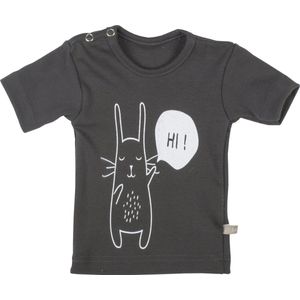 Plum Plum - T-shirt korte mouwen - Bunny - Donkergrijs