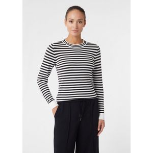 comma - Strickpullover - Gestreepte Pullover - Slim-fit