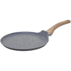 Secret de Gourmet - Pannenkoekenpan - Alle kookplaten/warmtebronnen geschikt - grijs - Dia 28 cm