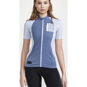 Craft - Core Endurance Jersey - Fiets shirt - Blauw - Dames - Maat M