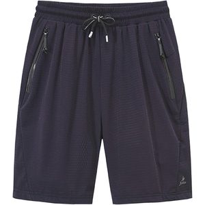 Zomer Casual Running Shorts voor Heren - Ademend en Comfortabel met Ritszakken