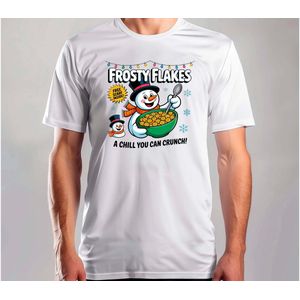 Frosty Flakes - T Shirt - MerryChristmas - ChristmasVibes - Funny - Sarcasm - VrolijkKerstfeest - Kerstmis - Grappig - Sarcasme