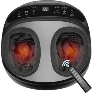 Voetmassageapparaat met Shiatsu en Verwarmingsfunctie - Verbeter Blijvende Doorbloeding en Ontspanning