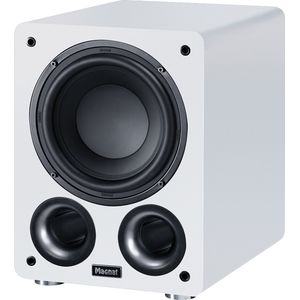 Magnat - Alpha RS 8 - Actieve Subwoofer - Wit - MDF