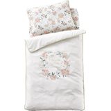 Vertbaudet - Dekbedovertrek - Rozenwater - Katoen - Instopstrook