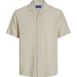Jack&jones - Jorluke Acapulco Dobby Hirt - Shirt - Antique White