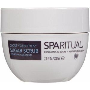 SpaRitual Close Your Eyes Organic Sugar Scrub 228ml