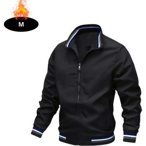 Bovista Windjas Heren - Parka - Lente & Herfst - Jas - Volwassen - Windjack - Windbreaker - Outdoor - Zwart - S