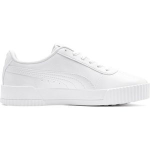 PUMA Carina P Sneakers Dames - Puma White-Puma White - Maat 40