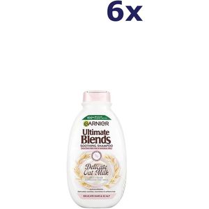 6x Garnier Ultimate Blends Oat Shampoo 400ml