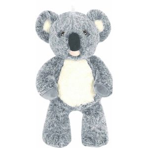 Knuffeldier Koala Aussie - zachte pluche stof - Australische knuffels - grijs - 25 cm