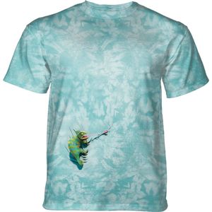 T-shirt Hitchhiking Chameleon KIDS XL