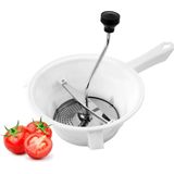 Florina groente en fruit zeef met 2 verwisselbare zeven - Groente - Smoothie - Puree - Sappen - Conserven - Assorti