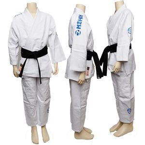 Judopak Nihon Rei 2.0 borduring | Zwart (Maat: 150)