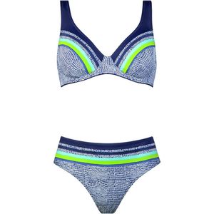Charmline Nautic Concert Bikini Blauw 38 E