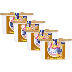Woolite - Expert Care - Wasmiddel met Keratine - 4 x 18 Capsules - Voordeelverpakking