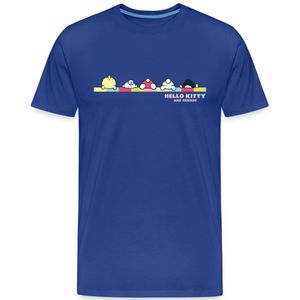 Hello Kitty En Vrienden Achterste Premium T Shirt Heren
