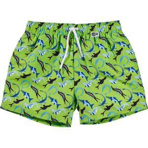 BECO ocean dinos zwemshorts voor kinderen - groen - maat 80-86