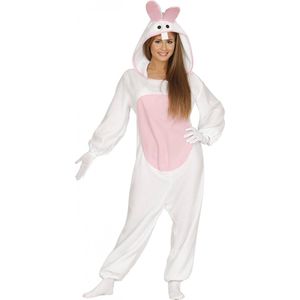 Fiestas Guirca - Onesie Bunny (wit) - maat L (42-44)