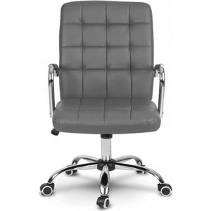 Sasemy® - Ergonomische Bureaustoel - Bureaustoel voor volwassenen - Bureaustoel - Verstelbaar - Office Chair Ergonomisch - Gamingstoel - Grijs