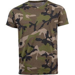 SOLS Heren Camo T-Shirt met korte mouwen (Camouflage)