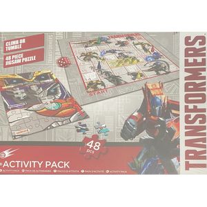 Transformers - activity pack - puzzel 48 stukjes - climb or tumble