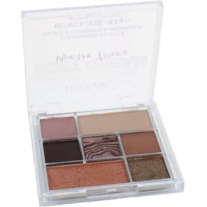 Technic - Cream Eyeshadow Palette - Warm Brown - 8.1 g - Oogschaduw