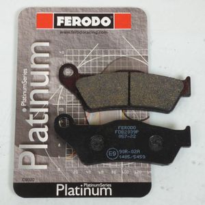 Plaquette de frein Ferodo pour Moto Triumph 885 Speed Triple T509 Monobras 1997 à 1998 AR Neuf