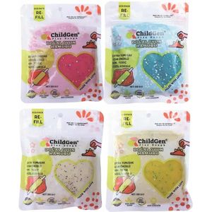 Childgen Play Dough 4 pack Glitter - Niet giftige speelklei - 100% natuurlijke boetseerklei
