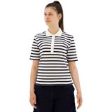 Tommy Hilfiger - Gestreept Poloshirt - Katoen - Blauw