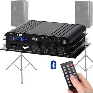 Versterker Audio - Auto Versterker voor Speakers - Zwart