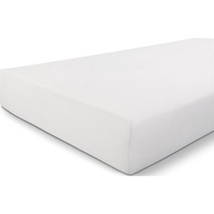 Walra Hoeslaken Jersey Stretch - 160x220 - 100% Katoen - Wit