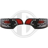 Audi - Set Achterlichten - Zwart - LED - Diederichs 1017898