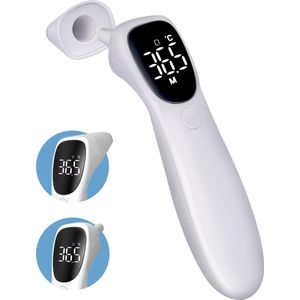 Reiho - Thermometer Oor - Koortsthermometer - Voorhoofd - Kinderen - Inclusief Opberghoes