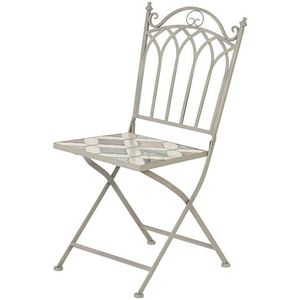 Vouwbare Stoel Lifetime Bistró 38 x 50 x 89 cm Bruin Mozaïek