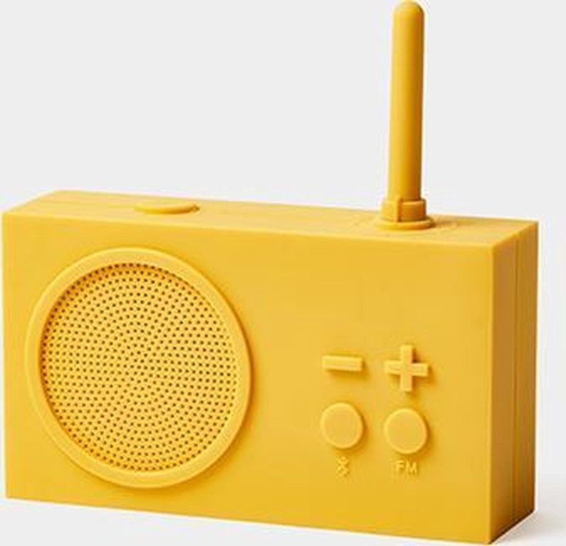 Lexon - Tykho 3 - Badkamerradio - Geel - Bluetoothspeaker