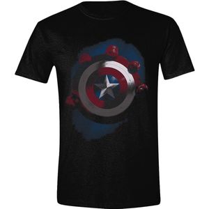 Captain America - Shield with Red Hulk T-Shirt - Large