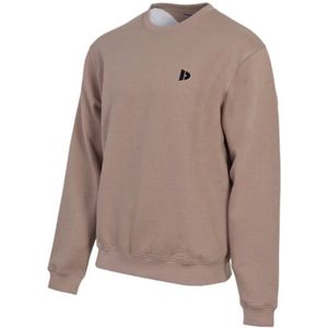 Donnay - Dean - Fleece Sweater - Taupe-grey - Sporttrui - Heren