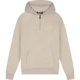 Malelions Fleece Nylon Half Zip Hoodie