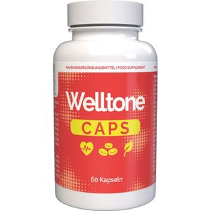 Welltone - 60 Capsules - Vitaminen en Mineralen - Plantaardig en Veganistisch