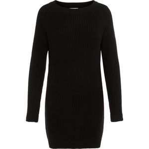 NOISY MAY NMSIESTA L/S O-NECK KNIT DRESS NOOS Dames Jurk - Maat S