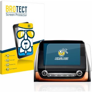 BROTECT - Screenprotector voor Ford Ecosport ST Line 2018 Sync 3 8"" - Folie Beschermfolie Beschermglas transparant