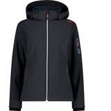 CMP - Softshelljack - Zwart - Drielaags - Wind- en Waterafstotend
