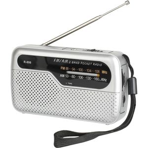 Draagbare FM/AM Radio - Compacte Zakradio met Sterke Luidsprekers voor Binnen en Buiten