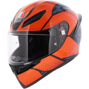 AGV K1 S Motorhelm Speedarmor glans oranje blauw XL